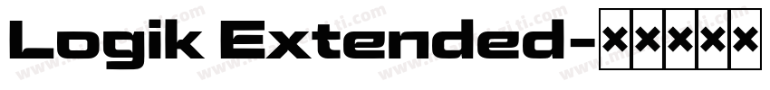 Logik Extended字体转换